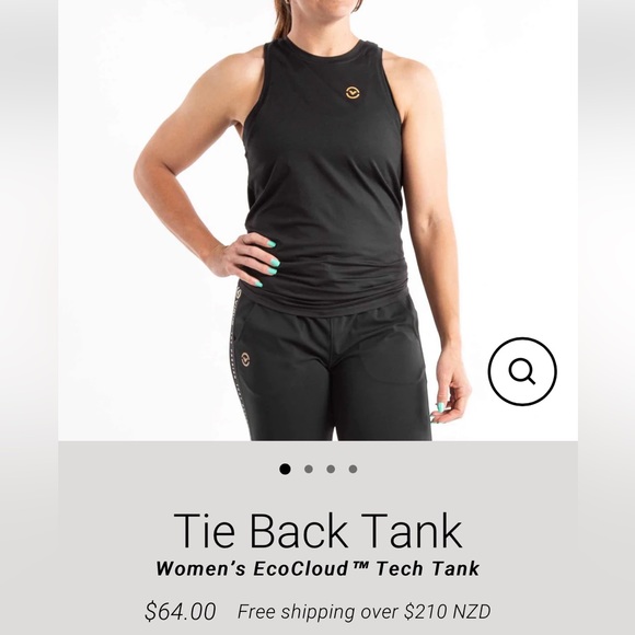 Virus Tie Back Tank - Picture 2 of 6